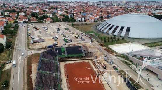 visnjik-sc-visnjik-šc-višnjik-sportski-centar-zadar-teniski-centar-stadion-adria-tour-radovi-parkiralište-parking-zatvoreno-uklanjanje-vozila-dron-zadar-dji-dvorana-krešimir-ćosić